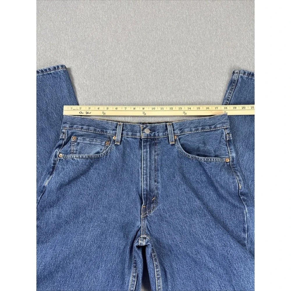 Levi's 550 Relaxed Fit Blue Jeans Men's Size 36x34 Medium Wash Denim Straight